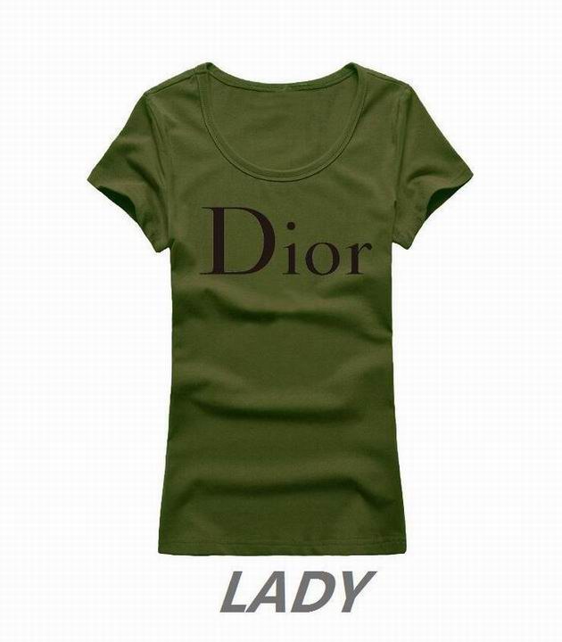 Dior short round collar T woman S-XL-018